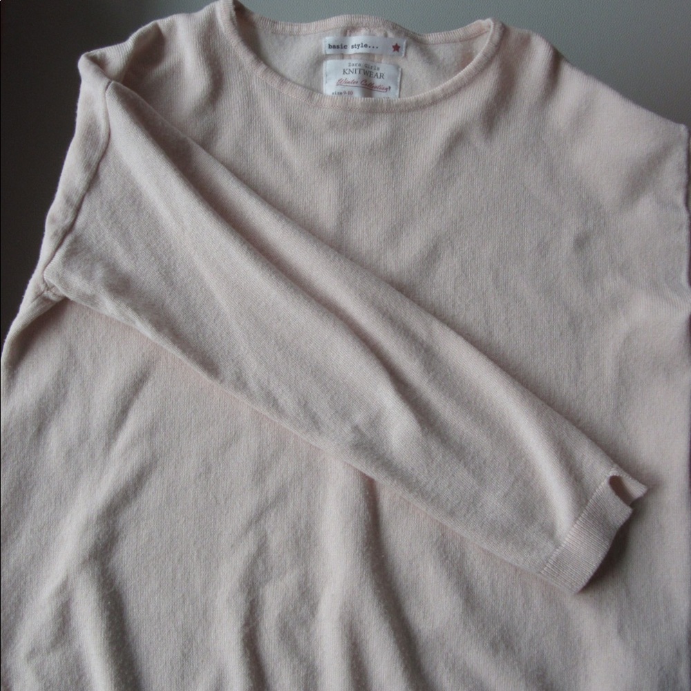 Classy pink sweater girls